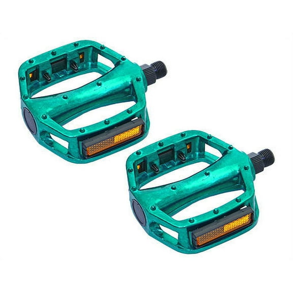 505 ALLOY BICYCLE BIKE PEDAL 9/16" GREEN. Bike part, Bicycle part, bike accessory, bicycle part