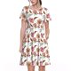 thumbnail image 1 of Disketp Rose Flowers para Vestido de Manga Corta para Mujeres, Vestidos de Verano para Mujeres, Casual y Holgado para la Playa, 1 of 6
