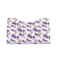 thumbnail image 2 of Naloa Orchids Flowers Print Leather Tissue Box Cover Rectangle | Long Tissue Box Cover | Tissue Box Holder | Tissue Holder for Bathroom, 2 of 9