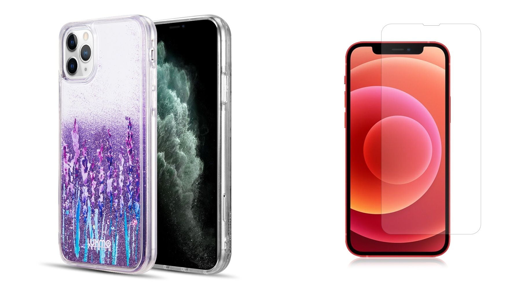 Coque IPhone 14/15 Pro Max Pailletée Dégradé Avec Miroir - Soft Case - Rose