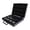 Black square box 5 c, variant on Practical Aluminum Gemstones Storage Case With Foam Insert for Secure Jewelry Protective and Travel Convenience