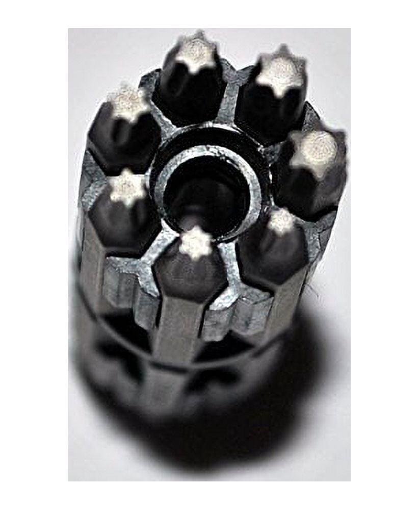 Wiha 75093 16 Piece System 4 ESD Slotted, Phillips and Torx Micro Bit Set