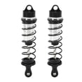 thumbnail image 1 of RC Front Shock Absorbers, Aluminium Alloy One Pair RC Front Spring Damper Wear Resistant Threaded Body Easy Installation  for Replacement Black, 1 of 7