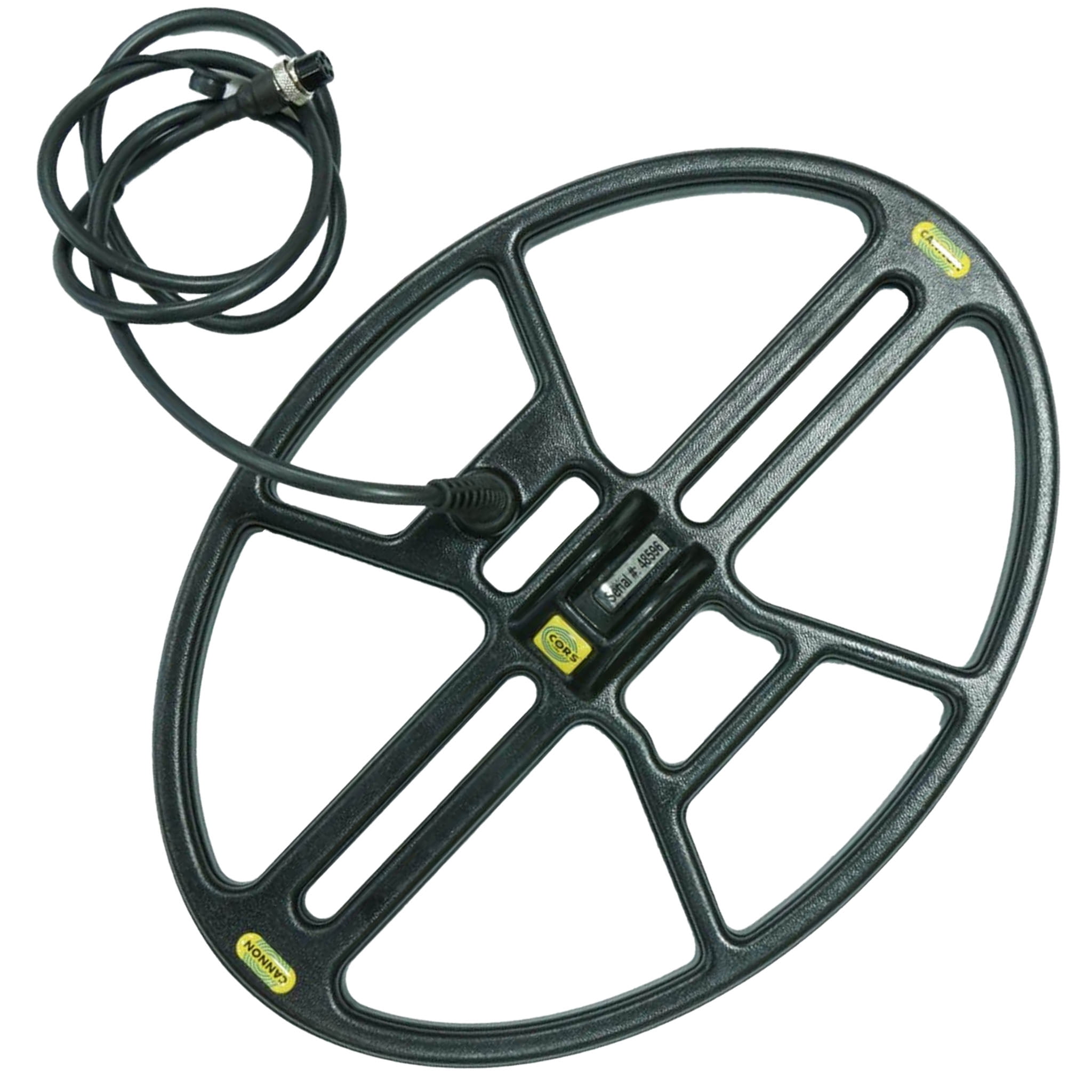 CORS Cannon 14.5"x10.5" DD Coil for Fisher Metal Detector w/ Cover-F5/GOLDBUG