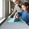 thumbnail image 6 of FASTBIRD Magnetic Ironing Mat Blanket, Foldable Ironing Mat Portable Ironing Board for Ironing Clothes Heat Resistant Mat Portable Double Sided Use Travel Office Student Dormitory, 18 x 33 inch, 6 of 7