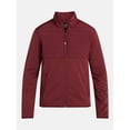 thumbnail image 6 of Athletic Works Men's and Big Men's Full Zip Mock Neck Hybrid Jacket, Size S-3XL, 6 of 6