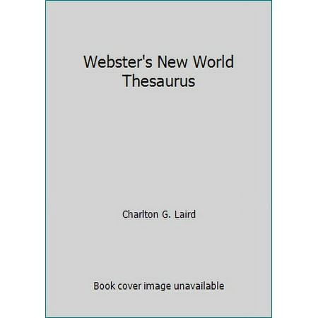 Webster's New World Thesaurus [Mass Market Paperback - Used]