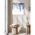 thumbnail image 6 of Wall Art Prints, Blue Eucalyptus Framed Canvas Prints for Bedroom Living Room Bathroom Office, Weeping Botanical Leaf Watercolor Gallery Wrap Wall Art Poster for Gifts Home Decor 28"x28", 6 of 9