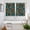 Dark Green Dark Orange, variant on Orange Blue Spring Floral Kitchen Curtains Window Panels, Vintage Botanical Summer Flower Insulated Window Treatment Curtain, Grommet Curtains for Bedroom/Living Room/Bathroom, 2 Piece 52"Wx84"L