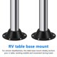 thumbnail image 3 of unbranded 2Ud Montaje Base De Para Rv Instalación Sin Complicaciones Compatible Con Interiores Vehiculares, 3 of 6