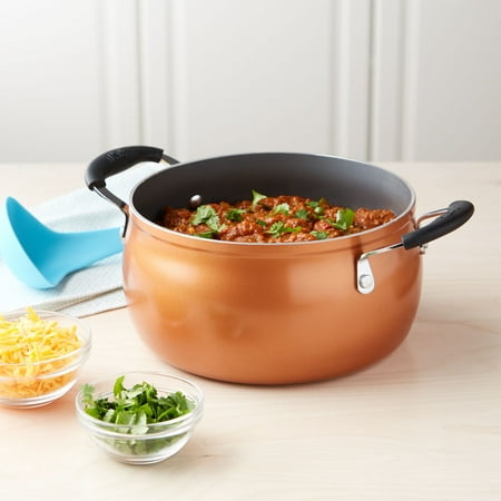 Tasty 5 Quart Non-Stick Dutch Oven with Lid (Best Material For Dutch Oven)