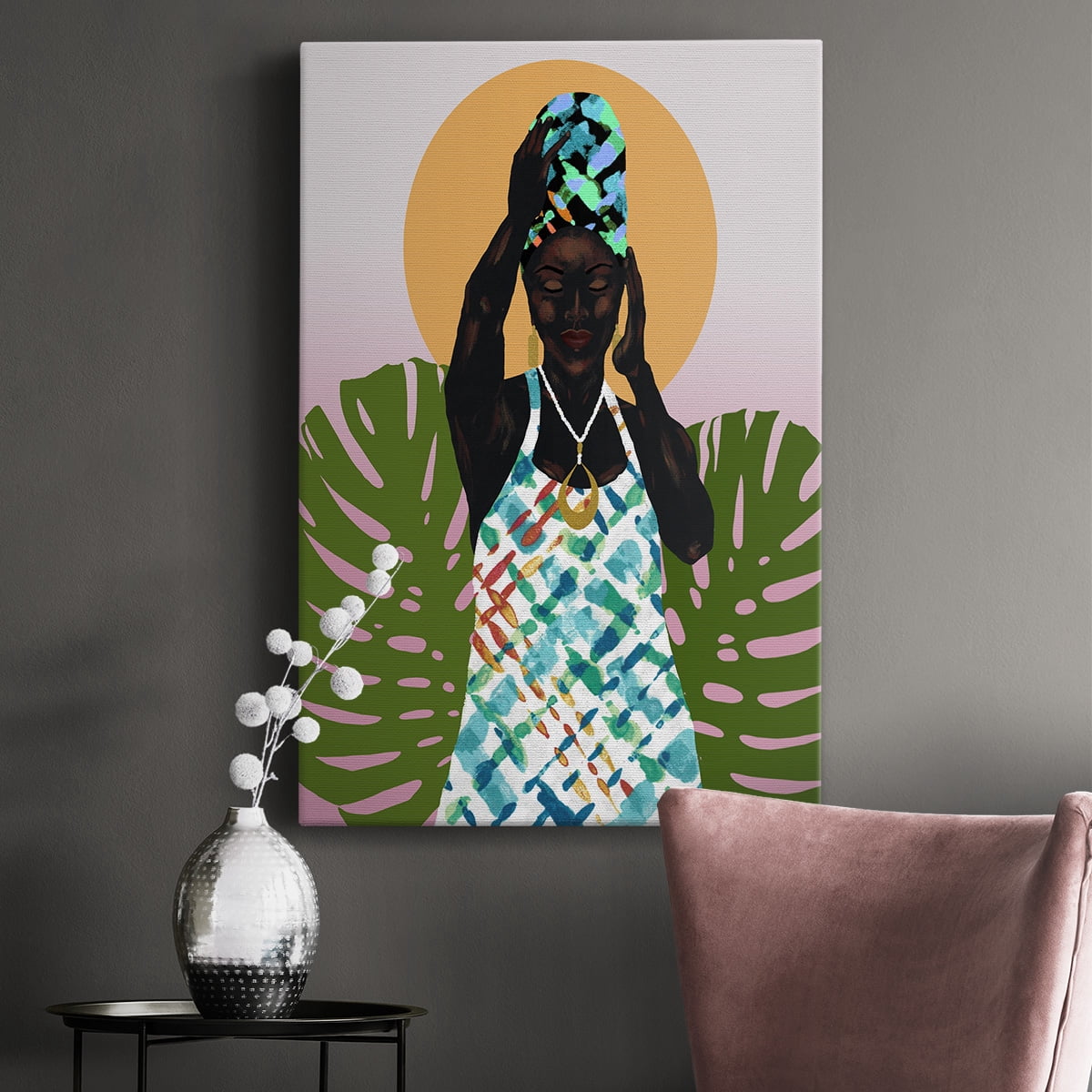 Her Faith Premium Gallery Wrapped Canvas - Ready to Hang