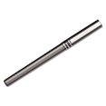 thumbnail image 4 of uni-ball 60026 Deluxe Stick Roller Ball Pen, Micro 0.5mm, Red Ink, Metallic Gray Barrel, Dozen, 4 of 4
