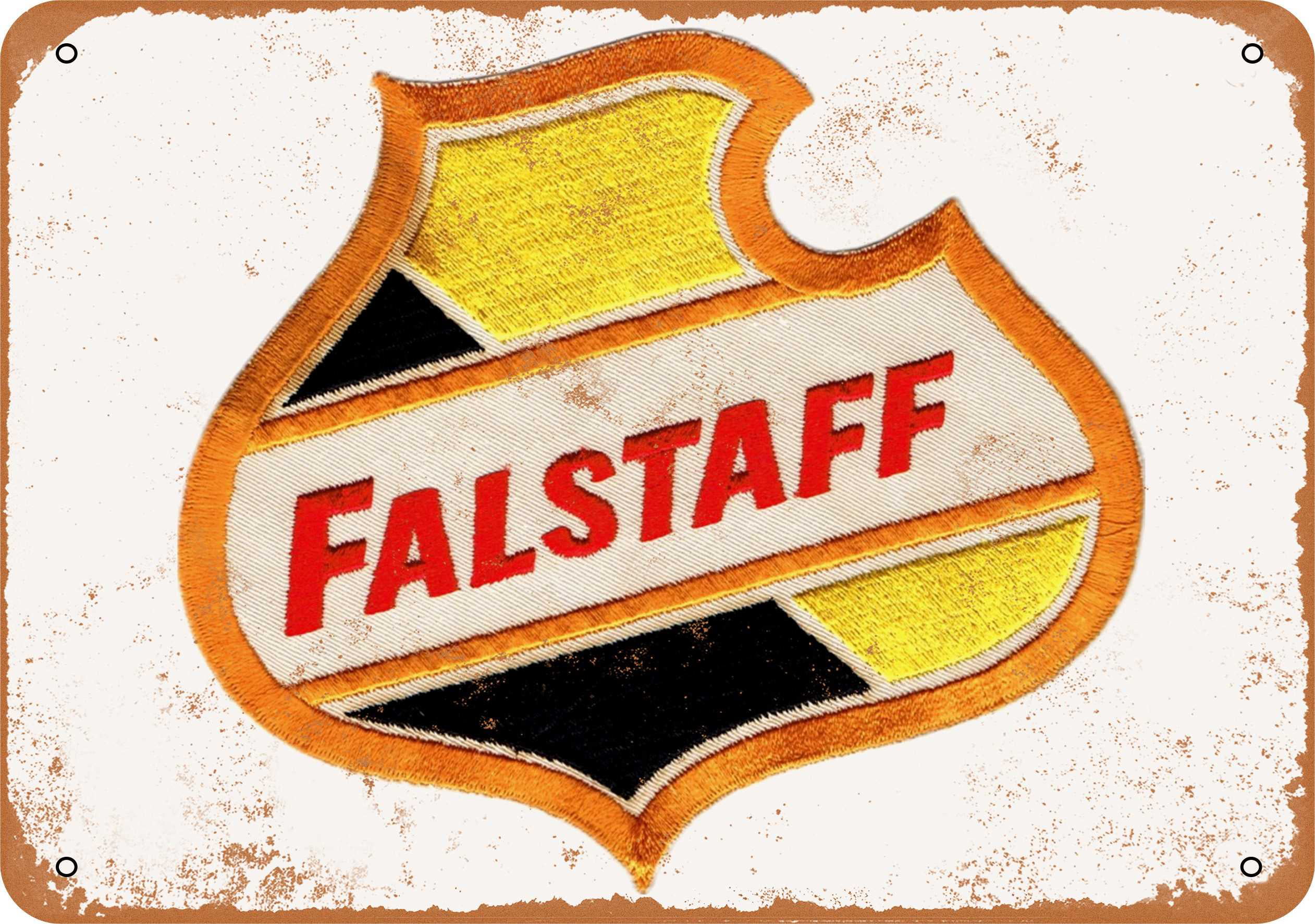 Falstaff Beer Vintage Retro Metal Sign 8" x 12" 