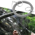thumbnail image 2 of Scie à Fil d'Extérieur Super Longue Tranchante Antirouille Résistante à la Corrosion Portable Coupe Herbe Outil de Survie Haute Résistance Acier Inoxydable Scie à Chaîne d'Urgence Équipement de Camping, 2 of 7