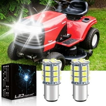 SHENKENUO SUPER BRIGHT LED light bulbs For Craftsman LT12 LT1500 LT2000 tractor,6000k White,Pack of 2