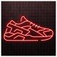 thumbnail image 1 of Letrero De Neón LED Para Zapatillas Deportivas, Luz Para Correr, Decoración Para Tienda Deportes, Escaparate Entrada Comercial 50cm, 1 of 2