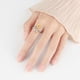 thumbnail image 3 of Anillo giratorio de girasol para mujer Antiestrés Ansiedad Descompresión Anillo de girasol BR  Rojo Verde, 3 of 5
