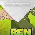 thumbnail image 6 of Ben 10 Themed Bed Sheet Set Three Piece Set 53x79 Inches Comfortable And Skin Friendly Unique Design Creating A Star Studded Night Home Decor Gifts For Family Friends fans, 6 of 6
