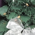 thumbnail image 3 of Northlight 6' Artificial Christmas Tree Prelit Purple and Silver Decorated Pop-Up - Clear Lights, 3 of 4