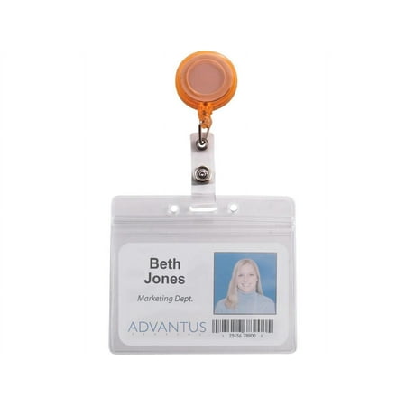 UPC: 0091141911614 | Advantus 4-Color Neon Set ID Card Reels