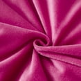 thumbnail image 3 of Uhamho Faux Fur Velvet Fluffy Bedding Duvet Cover Set Down Comforter Quilt Cover with Pillow Shams, Ultra Soft Warm, Queen, Hot Pink, 3 of 5