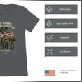 thumbnail image 6 of US Army 250 Years Men's V-Neck T-shirt American Military Veteran DD214 Patriotic, 6 of 7