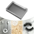 thumbnail image 5 of Unique Bargains 1 Pc Single Layer Rectangular Nail Storage Box Black Plastic, 5 of 5