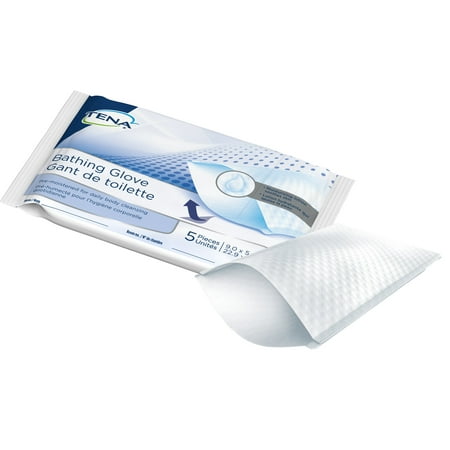 TENA Bathing Glove Wipe Soft Pack Water / PEG-8 / Dimethicone Scented, 65005 - Pack of (The Best Batting Gloves)