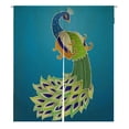 thumbnail image 1 of ABPHQTO Colorido pavo real japonés Noren cortina puerta ventana tratamiento cortinas 85x150 cm, 1 of 1