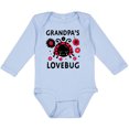 thumbnail image 3 of Inktastic Valentine's Day Grandpa's Lovebug Boys or Girls Long Sleeve Baby Bodysuit, 3 of 5
