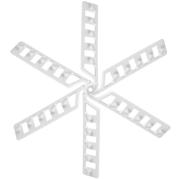 HOOWIFFY Purse Organizer Hangers Heavy Duty Plastic 6Pcs