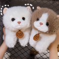 thumbnail image 3 of Dosaele 11.81 Inch Party Model Simulation Cat Valentine‘s Day Gift  Soothing Children‘s Toy Throw Pillow Birthday Gift, 3 of 6