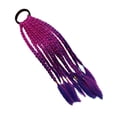 thumbnail image 2 of Pompotops Produits de Beauté en Liquidation, Cadeaux Beauté pour Femmes, Perruque Queue de Cheval Tressée Colorée, Tresse à Trois Brins, Tresse Courte Dégradée Sale, 2 of 2