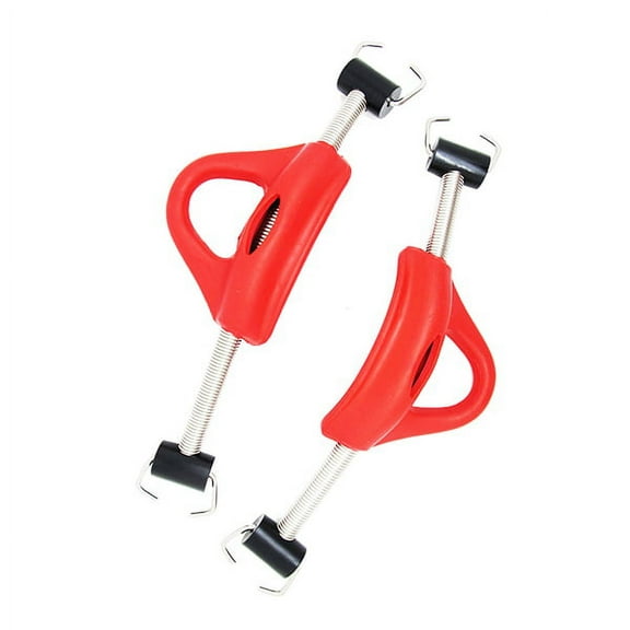 Scuba Choice Diving SS Red Spring Fin Straps Pin Style - Pair, XXL, Red