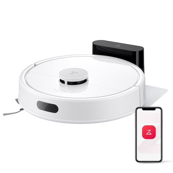 Roborock Q7 series Robot Vacuum and Mop Combo (Q7 L5), 8,000Pa Suction, Upgraded from Q5 Pro, Dual Anti-Tangle System, LiDAR Navigation, No-Go Zones, Self-Charging Robotic Vacuum Cleaner, White