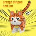 thumbnail image 5 of HONLANCH Animal Orange Striped Bell Cat Micro Building Blocks Setï¼?8000PCSï¼? Gift for Adult and Kid, 5 of 5