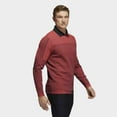 thumbnail image 1 of Adidas FJ9971 Golf Primeknit Pullover Sweater Black/Flash Red ( XL ), 1 of 2