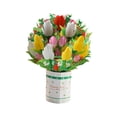 thumbnail image 3 of Tarjeta de felicitación del día de la madre, tarjeta de felicitación 3D, adorno romántico único creativo, ramo de flores, tarjeta para ramo de tulipanes, 3 of 9