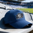 thumbnail image 4 of Gorra de béisbol de fútbol 2026 con gráfico de pelota de fútbol flamejante, gorra snapback ajustable para aficionados masculinos, gorra Twill Dad para los Juegos Mundiales de Fútbol y Ropa de Exterior, 4 of 5