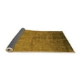 thumbnail image 2 of Ahgly Company Indoor Round Oriental Orange Industrial Area Rugs, 3' Round, 2 of 4