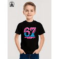 thumbnail image 2 of 67 Colorful Dripping Novelty Graphic Kid T-Shirt Casual  Style With 100% Cotton Fabric,Suitable For Boys And Girls,Size From 3T-13Y,Ideal Gift For Kids, 2 of 6