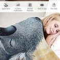 thumbnail image 3 of Orinice Koala Blanket Koala  Throw Blanket Super Soft Warm Cozy Fuzzy Plush Koala Blanket Gifts for Girls Boys Kids Room Decor   50x60in, 3 of 6