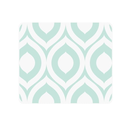 UPC: 0731969583036 | OTM Prints White Mouse Pad  Elm Frost Green