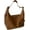 Brown, variant on Women's PU Leather Handbags Hobo Bag Large Totes Shoulder Crossbody Bag Top Handle Satchel Work Purse