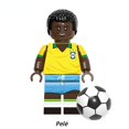 thumbnail image 1 of Pele Messi Mbappe Ronaldo Famoso Deporte De Fútbol Estrella Jugador Personas Mini Bloques De Construcción Niños Figura Juguetes, 1 of 4