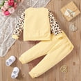 thumbnail image 6 of Gibobby Toddler Kids Little Girls Clothes Set 6 12 18 24 Months 2T 3T 4T 5T 6T 7T Cute Decor Pullover(1-2 Years,Yellow), 6 of 7