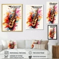thumbnail image 4 of Designart "Swing Of Vibrant Saxophone I" Music Floater Framed Canvas Art Print, 4 of 5