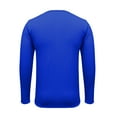 thumbnail image 5 of USNSM Mens Fall Fashion Casual Henley Shirt Solid Color Long Sleeve Slim Fitted Shirts for Athletic Gym Workout Blue XXL, 5 of 5