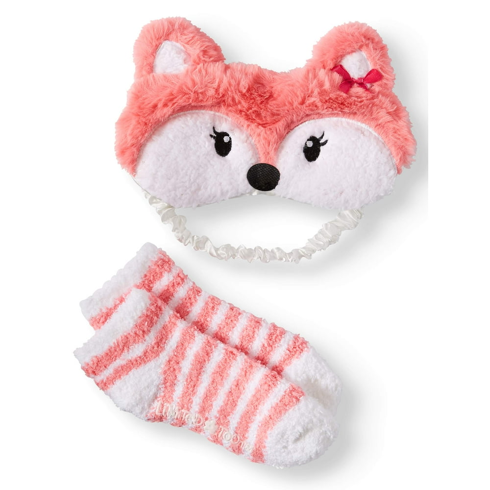 Limited Too Limited Too Cozy Sock & Sleep Mask Set (Little Girls